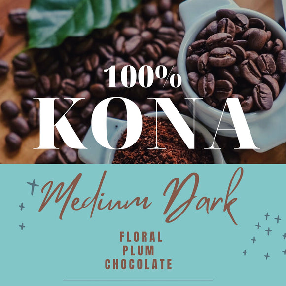 100% Kona Coffee WHOLE BEAN / GROUND