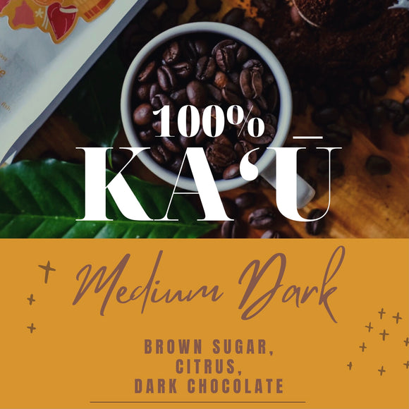 100% Kaʻū Coffee WHOLE BEAN / GROUND